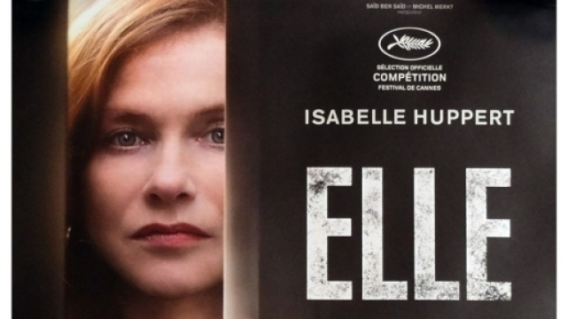 Isabelle Huppert in Elle, da domani in tutti i cinema italiani.