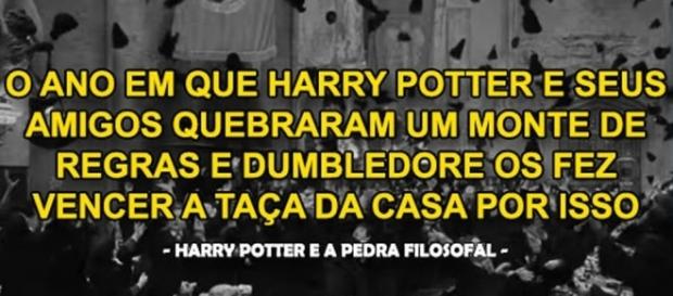 Como seriam os acontecimentos da série Harry Potter pela ótica de um estudante comum. Reprodução: Pinterest. Como seriam os acontecimentos da série Harry Potter pela ótica de um estudante comum. Reprodução: Pinterest.