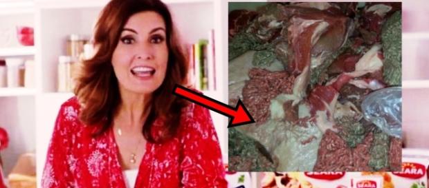 Fátima Bernardes é 'massacrada' após caso da carne estragada e documento é exposto Fátima Bernardes é 'massacrada' após caso da carne estragada e documento é exposto