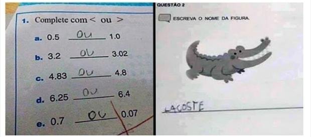 O que não falta para esses alunos é criatividade O que não falta para esses alunos é criatividade