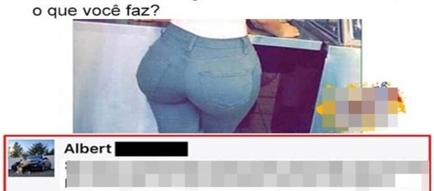 Print do comentário, quando o garoto trollou Print do comentário, quando o garoto trollou