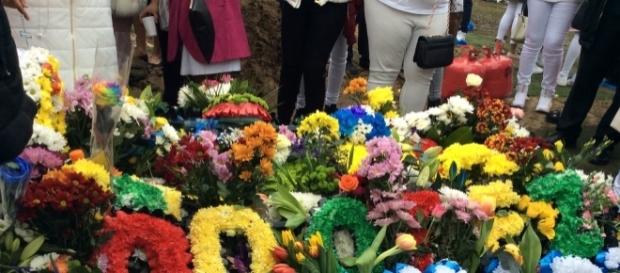 Quamari's wreath at Paddington Old Cemetry where he was laid to rest. Quamari's wreath at Paddington Old Cemetry where he was laid to rest.