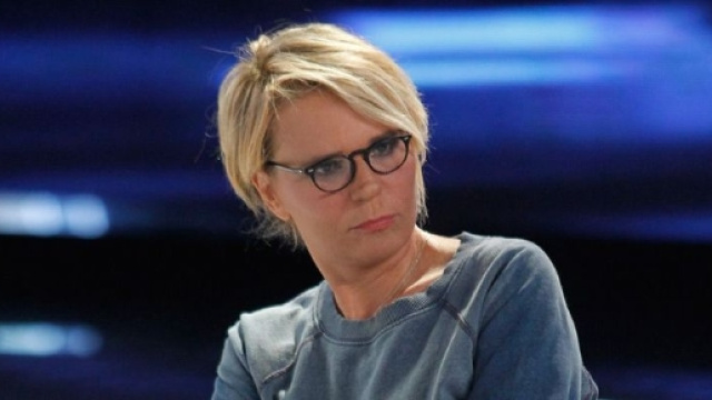 Maria De Filippi, conduttrice di uomini e donne.