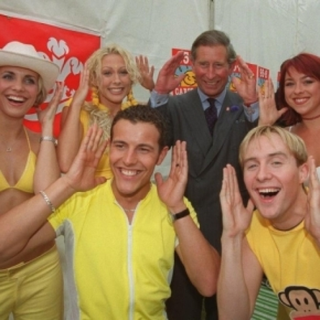 Steps have partied with royalty in the past