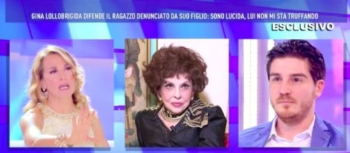 Gina Lollobrigida ospite a Domenica Live