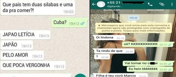Conversas diferentes de WhatsApp Conversas diferentes de WhatsApp