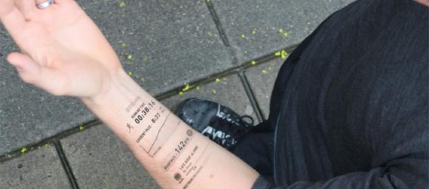 Electronic tattoos are taking shape quickly / Photo via Introducing the World's First Electronic Ink Tattoo Mobile App ... - emergeinteractive.com Electronic tattoos are taking shape quickly / Photo via Introducing the World's First Electronic Ink Tattoo Mobile App ... - emergeinteractive.com