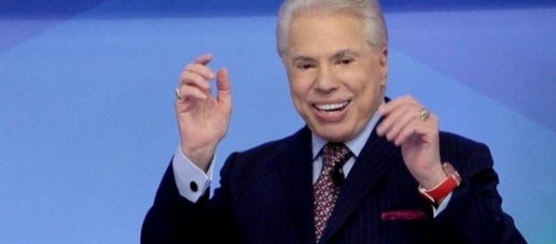 O apresentador Silvio Santos em seu programa neste domingo (19) O apresentador Silvio Santos em seu programa neste domingo (19)