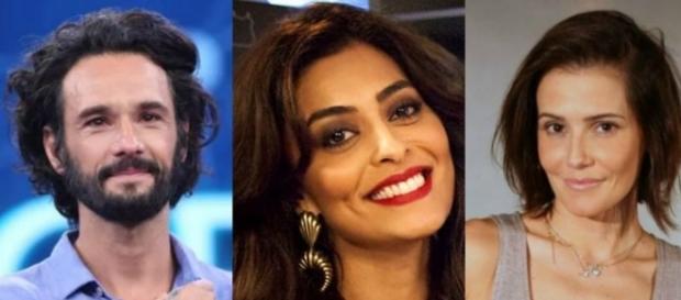 Rodrigo Santoro, Juliana Paes e Deborah Secco também ajudaram Joaquim (Foto: Reprodução) Rodrigo Santoro, Juliana Paes e Deborah Secco também ajudaram Joaquim (Foto: Reprodução)