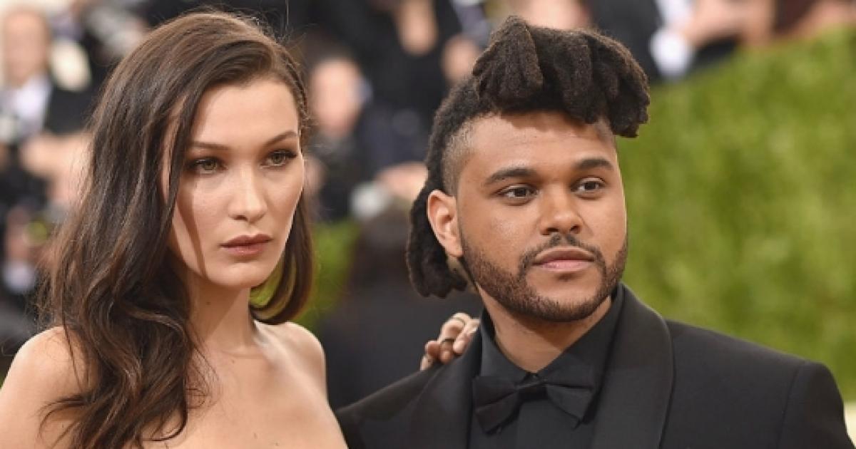 Bella Hadid and The Weeknd reunite during fashion show in Paris