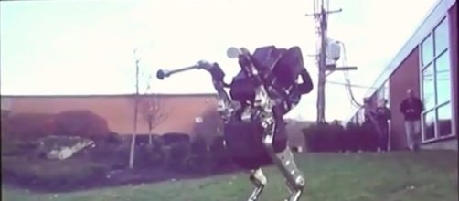 Boston Dynamics' Robot/Photo via screenshot, jurvetson YouTube