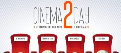 Cinema2Day per andare al cinema a 2 euro.