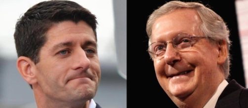 Paul Ryan and Mitch McConnell. Photo credit to Gage Skidmore