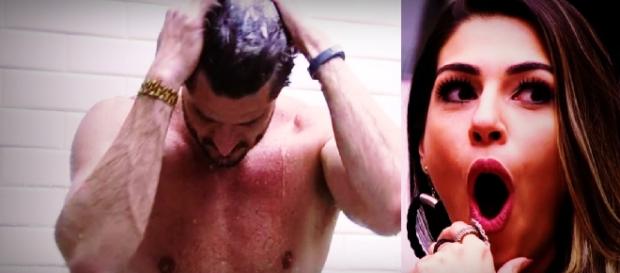 Emilly aparece de Lingerie e Marcos vai ao banheiro - Google Emilly aparece de Lingerie e Marcos vai ao banheiro - Google