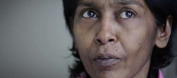 Irene Clennel speaking to reporters in the arrival hall of Changi Airport in Singapore. Photograph: Ariffin Jamar/the Straits Times/EPA Irene Clennel speaking to reporters in the arrival hall of Changi Airport in Singapore. Photograph: Ariffin Jamar/the Straits Times/EPA
