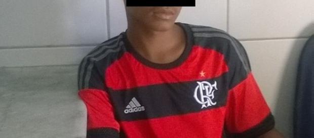 Jovem foi apreeendido acusado de matar irmã Jovem foi apreeendido acusado de matar irmã