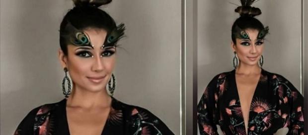 Looks da musa do sertanejo são bastante extravagantes. Reprodução/Instagram. Looks da musa do sertanejo são bastante extravagantes. Reprodução/Instagram.