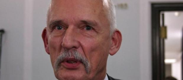O deputado polonês Janusz Korwin-Mikke O deputado polonês Janusz Korwin-Mikke