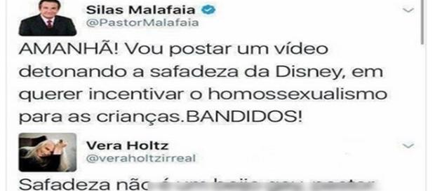 Pastor Silas Malafaia critica desenho da Disney. Pastor Silas Malafaia critica desenho da Disney.