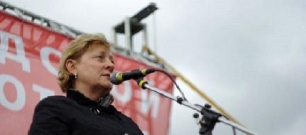 Russische Oppositionspolitikerin Svetlana Lada-Rus Russische Oppositionspolitikerin Svetlana Lada-Rus