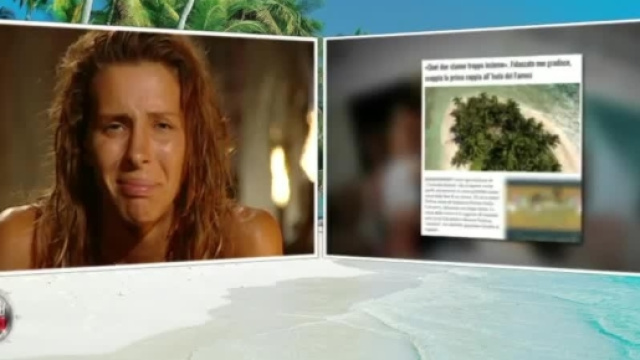 La naufraga Giulia Calcaterra rischia di venire eliminata nella prossima puntata