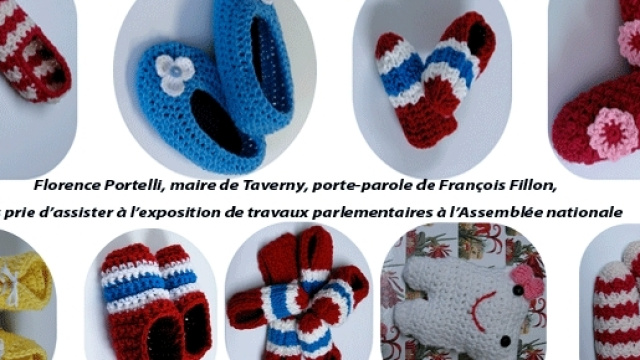 Pour Florence Portelli, maire de Taverny et porte-parole de François Fillon, le tricotage fait partie des travaux parlementaires