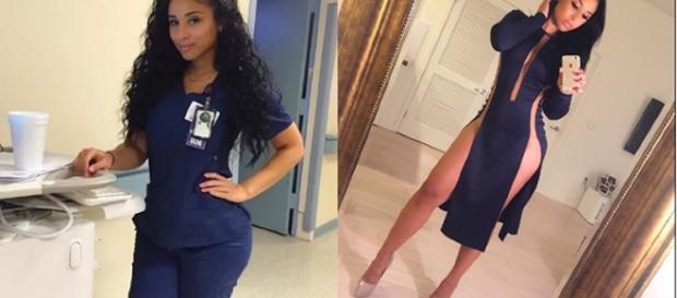 Carian Linn é considerada a enfermeira mais gata de todo o Istagram Carian Linn é considerada a enfermeira mais gata de todo o Istagram
