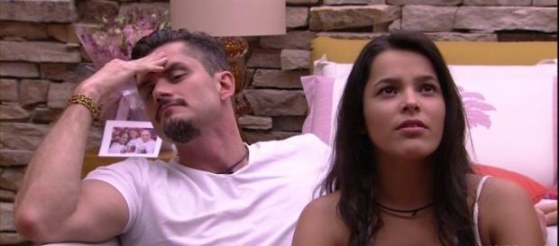 Emilly acredita que já é a ganhadora do Big Brother Brasil 17 (Foto: Reprodução/TV Globo) Emilly acredita que já é a ganhadora do Big Brother Brasil 17 (Foto: Reprodução/TV Globo)