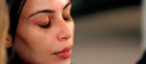 Kim Kardahian no novo episódio de KUWTK Kim Kardahian no novo episódio de KUWTK