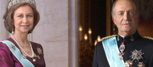 El rey emérito Juan Carlos y la reina Sofía