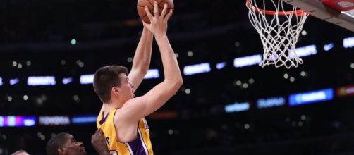 Ivica Zubac, Photo credit: Los Lakers (@LosLakers) Twitter