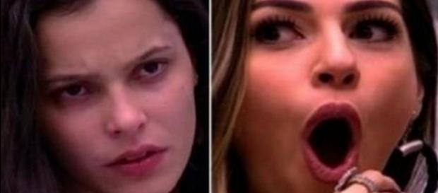 É tempo de guerra no BBB17, o clima entre Vivian e Emilly é o pior possível. É tempo de guerra no BBB17, o clima entre Vivian e Emilly é o pior possível.