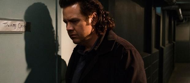 Eugene na base dos Salvadores em The Walking Dead Eugene na base dos Salvadores em The Walking Dead