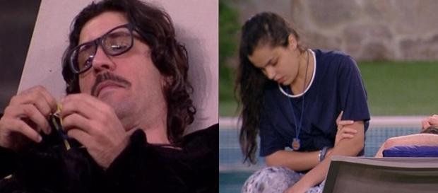 Participante quebrou regra básica da casa. (foto: reprodução TV Globo) Participante quebrou regra básica da casa. (foto: reprodução TV Globo)