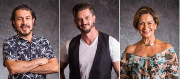 Rômulo, Marcos e Ieda estão no oitavo paredão do BBB17. Rômulo, Marcos e Ieda estão no oitavo paredão do BBB17.
