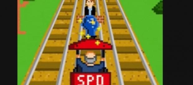 Spiel/Schulzzug.eu Quelle: Youtube Spiel/Schulzzug.eu Quelle: Youtube