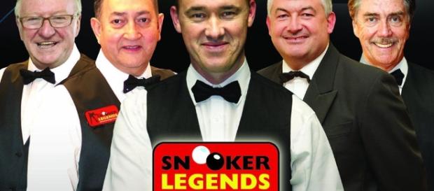 The Snooker Legends: From Taylor,(Left) to Cliff Thorburn, (Right) The Snooker Legends: From Taylor,(Left) to Cliff Thorburn, (Right)