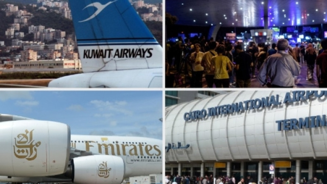 Electronics ban: caos e confusione negli scali, la Turchia protesta, l'Inghilterra l'ha recepito, restano incertezza sui tempi. Foto: Cnn.