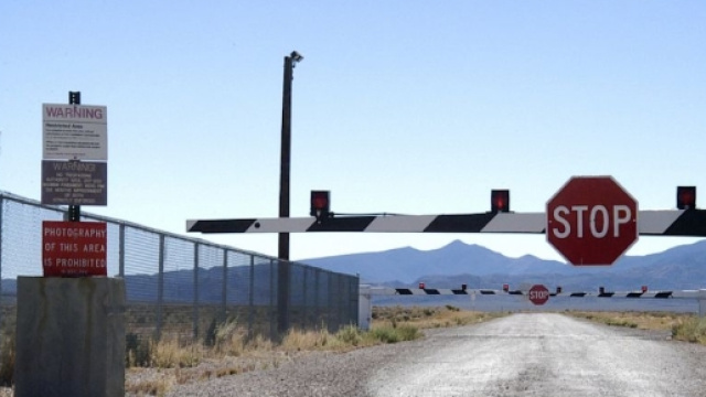 Ingresso dell'Area 51 in Nevada