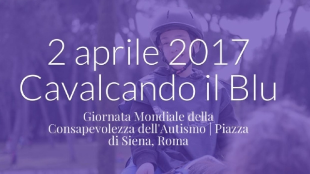 La locandina di 'Cavalcando il Blu'.