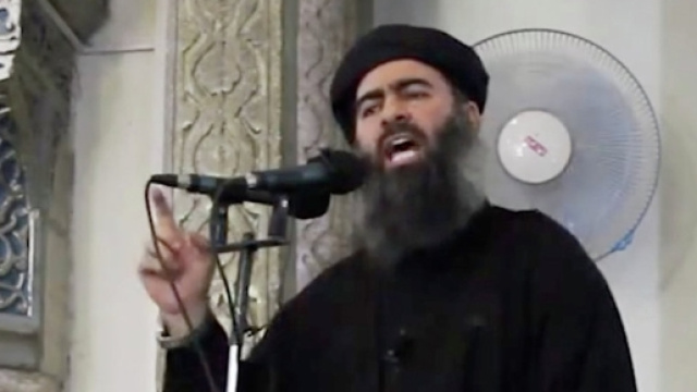 Le chef de l'État islamique, Abu Bakr al-Baghdadi