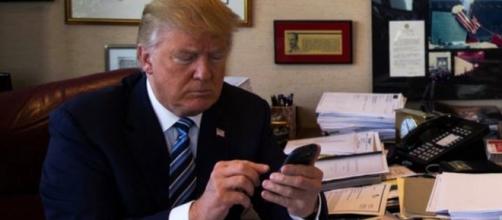 Donald Trump tweeting re: Google Advanced Images