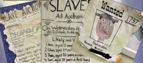 An slave auction was run at a school re Google Advanced Images