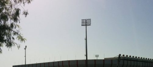 Il campo B dello stadio Erasmo Iacovone teatro dell'aggressione nel pomeriggio.