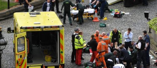 Nell'attentato al Parlamento di Londra ieri c'era anche un olimpionico italiano che è stato testimone oculare. Foto: Time.