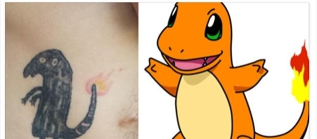 As tatoos que não saíram como esperado. As tatoos que não saíram como esperado.