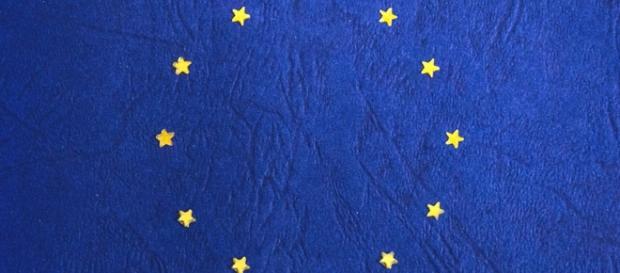 Bandeira pertencente ao bloco econômico - União Europeia Bandeira pertencente ao bloco econômico - União Europeia