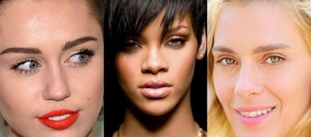 Carol Dieckmann, Rihanna e Miley Cyrus foram só algumas das celebridades que tiveram nudes seus publicados na web Carol Dieckmann, Rihanna e Miley Cyrus foram só algumas das celebridades que tiveram nudes seus publicados na web