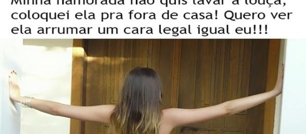 Gata foi deixada por namorado só porque ela estava cansada de fazer algo. Gata foi deixada por namorado só porque ela estava cansada de fazer algo.