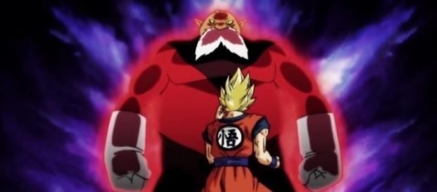 Goku vs Toppo en el episodio 82 Goku vs Toppo en el episodio 82